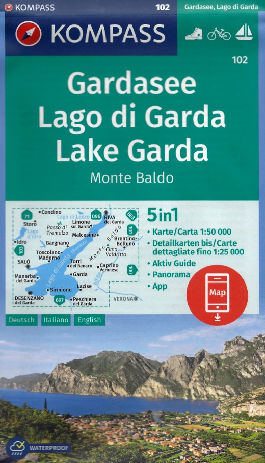Lac de Garde, Kompass
