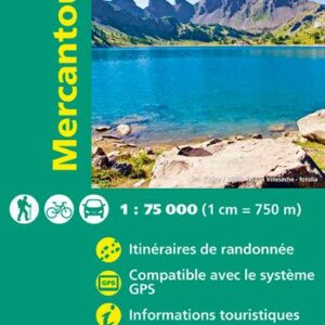 Carte TOP75 IGN Mercantour
