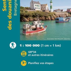 Sentier des douaniers GR34 carte IGN IGNGR.