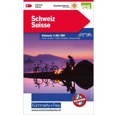 Swiss - bicycle map