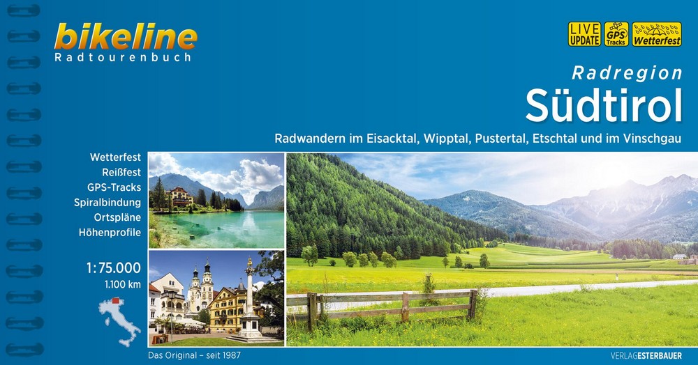Tyrol du Sud à vélo - Radregion Südtirol 2018