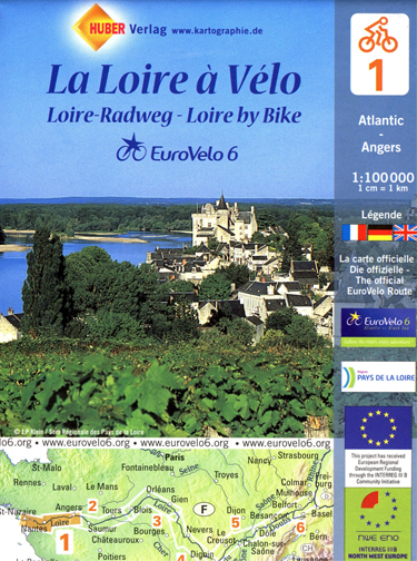 La Loire à vélo, Atlantique-Angers N°1/6 - Eurovelo 6