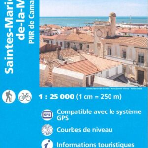 Saintes-Maries-de-la-Mer et PNR de la Camargue - 1/25 000