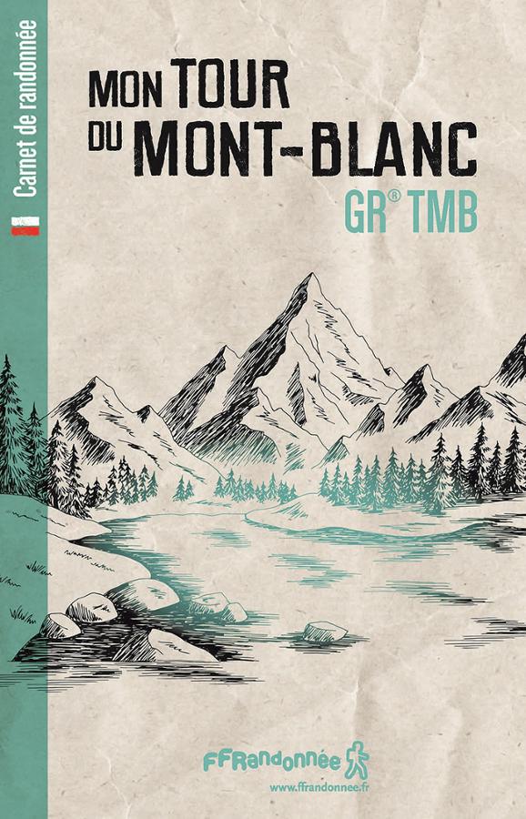 Un journal de bord qui vous accompagnera lors de vos randonnées autour du Mont-Blanc pour raconter et dessiner votre expérience de randonnée.