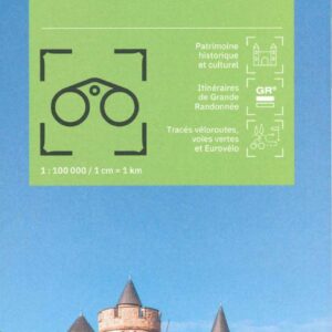 Découvrez la Loire avec cette carte qui répertorie des informations touristiques, réseaux routier, GR, tracés de véloroutes et voies vertes.