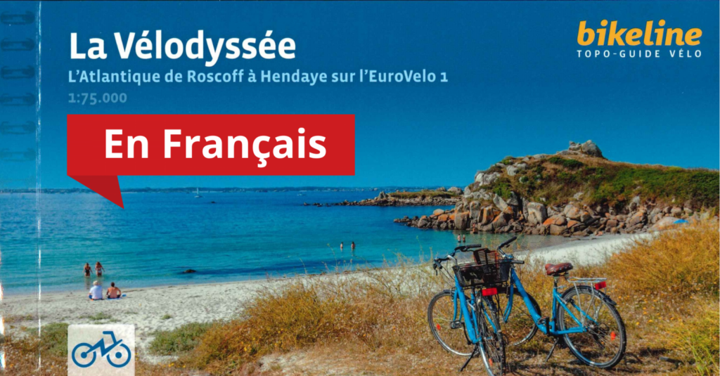 La vélodyssée, la partie Française de l'Eurovélo 1 avec plus de 1300 km de pistes avec l'océan Atlantique comme compagnon de route.