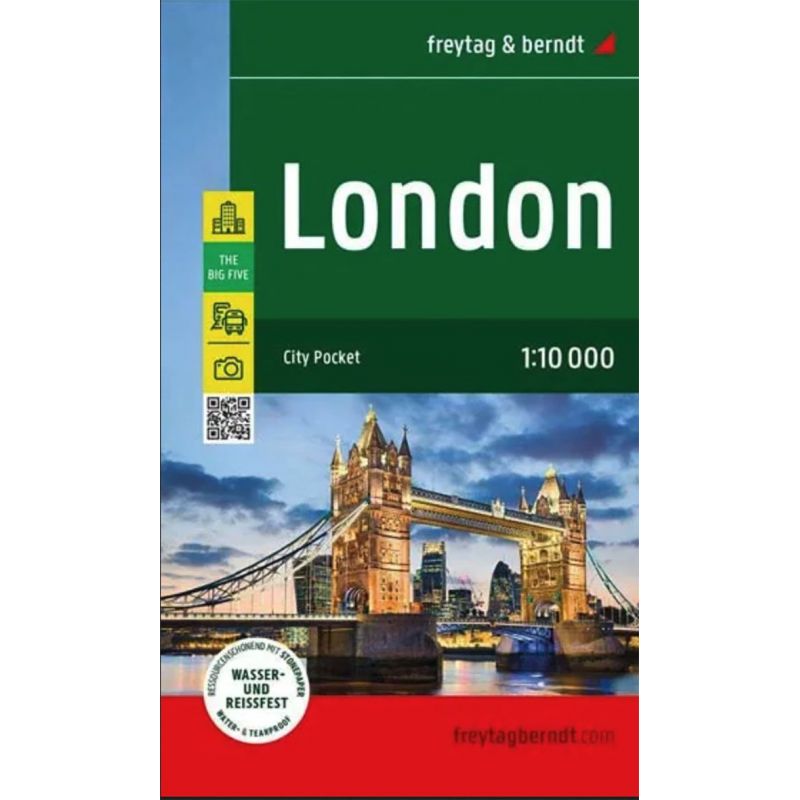 Map of London 1/10 000 - Freytag&Berndt