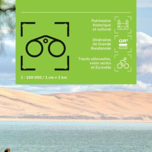 Couverture de la carte Gironde IGN TOP 100 Tourisme