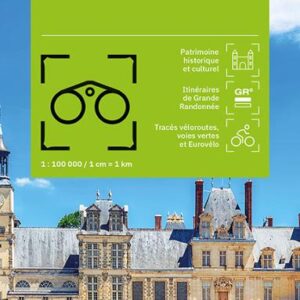 IGN TOP100 Map Île-de-France East – Paris, Seine-Saint-Denis, Val-de-Marne, and Seine-et-Marne
