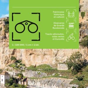 Carte Dordogne IGN TOP 100