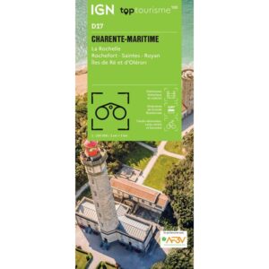 carte IGN TOP100 Charente-Maritime
