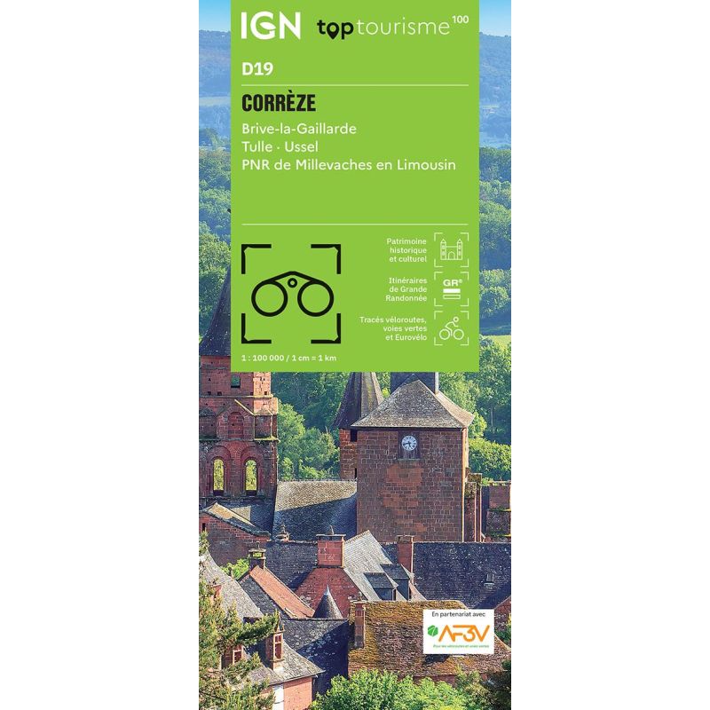 carte IGN Corrèze
