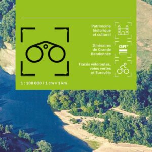 Couverture de la carte Loir-et-Cher IGN Top Tourisme