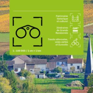 Couverture de la carte Marne IGN Top 100 tourisme