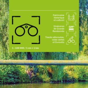 Couverture de la Carte IGN top 100 sur l'Orne
