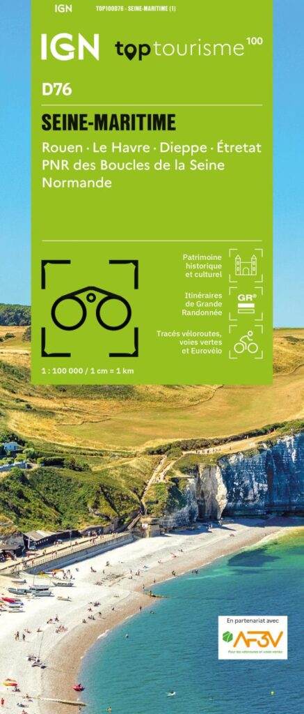 Reco carte Seine-Maritime top 100 IGN